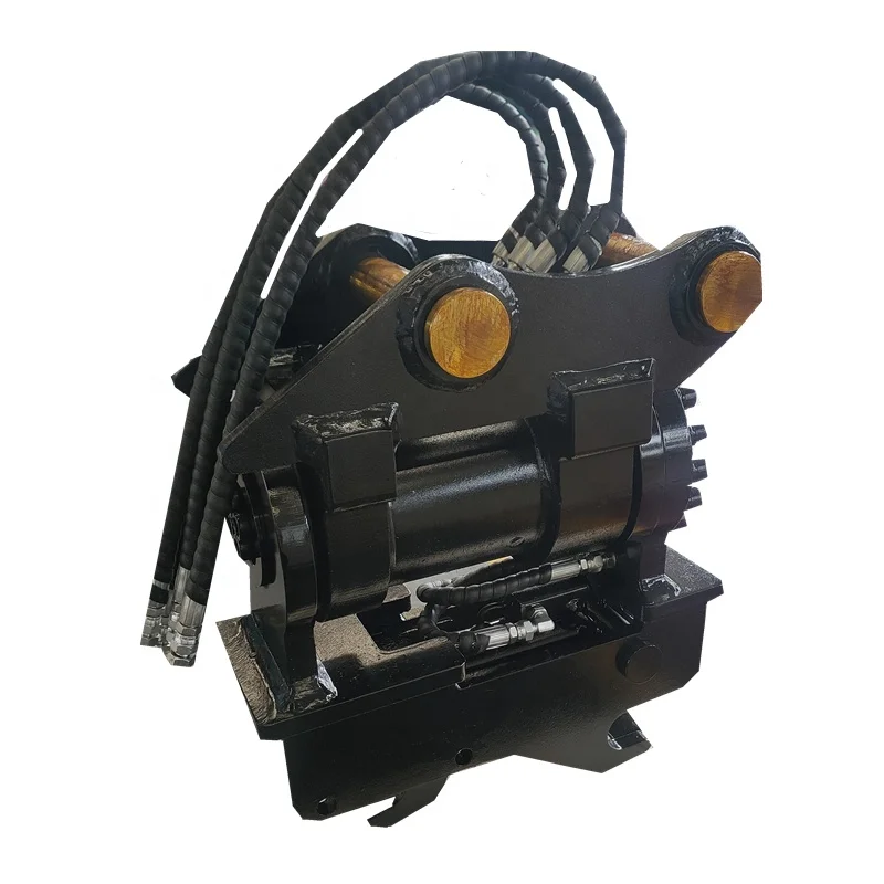 YTCT мини-экскаватор Быстроразъемное гидравлическое сцепное устройство с наклоном на 180 градусов