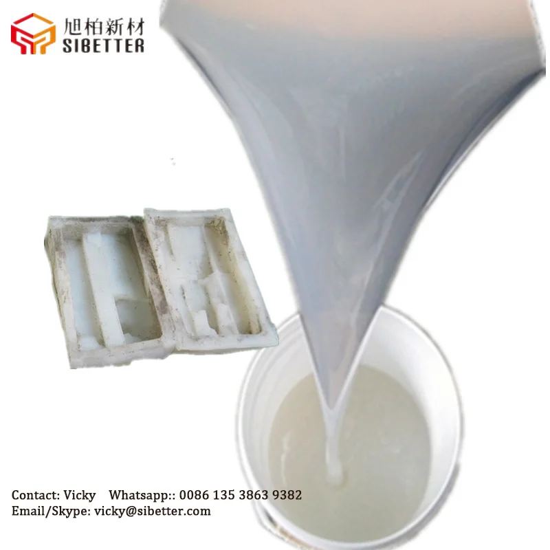 Rtv2 silicone rubber for veneer stone mold making resin casting liquid silicone