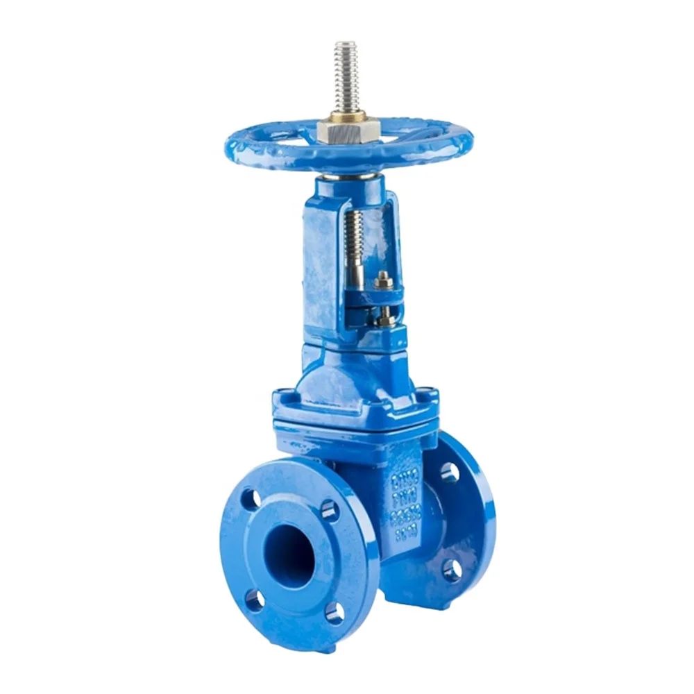 2024 Soft connection rising stem slide cast iron sluice gate valve vale for water use