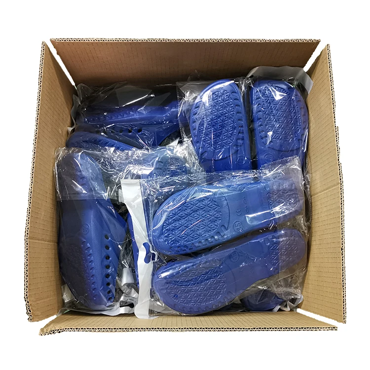 Factory Wholesale Cleanroom Anti Slip EVA Comfortable Unisex Hospital Nursing Theatre Room Clogs for Labs