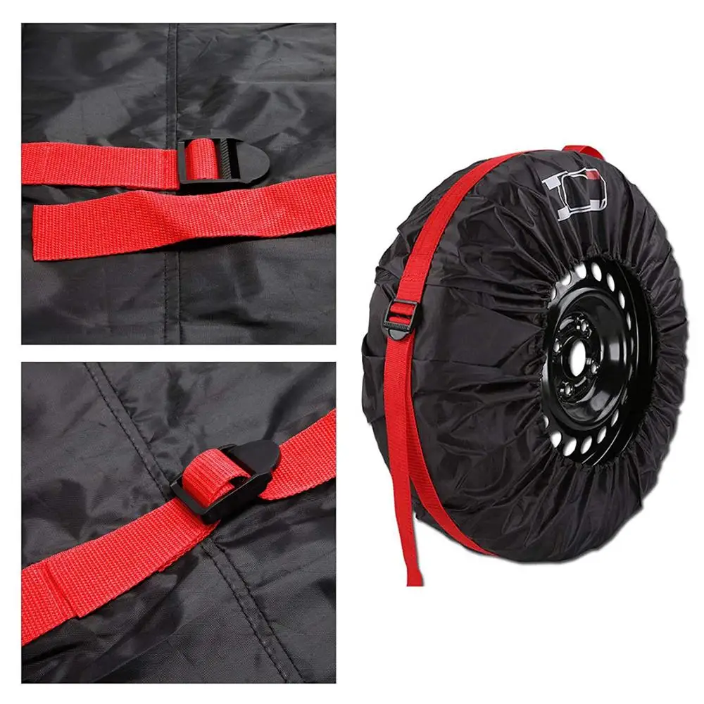Чехлы для автомобильных запасных шин, сумки-тоуты с защитой от дождя и с ручкой, для 13, 18 шин