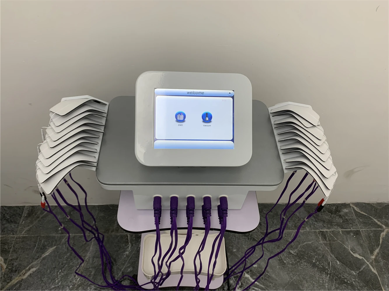 EMS electrostimulation microcurrent eecp heart therapy machine