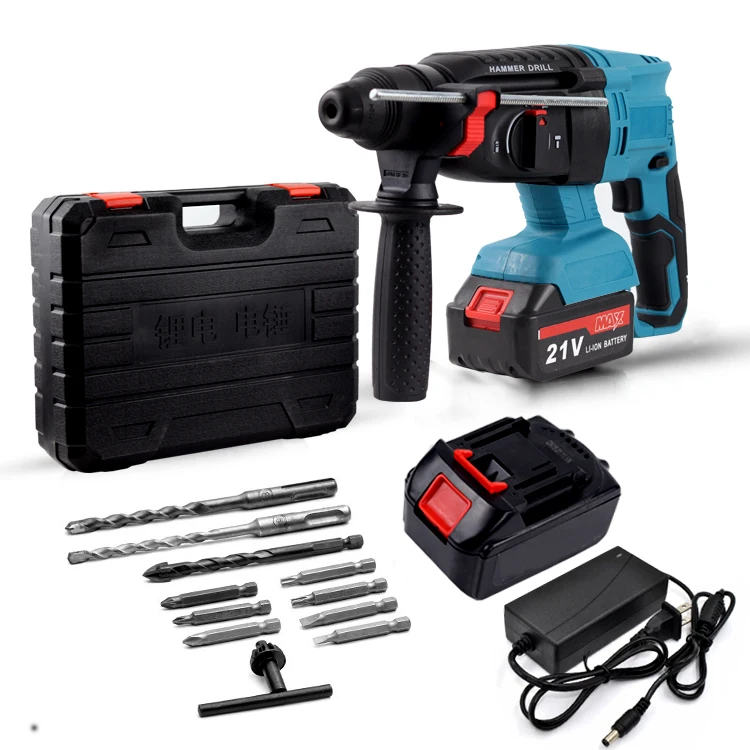 FDC-2 Hot sale Electric Hammer 26mm Power Tools Rechargeable Lithium Battery brushless 21V Cordless Hammer Drill