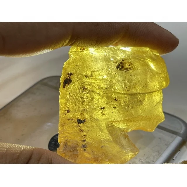 Natural Rough Amber Crystal Healing Mineral Specimens Amber Raw Gemstone