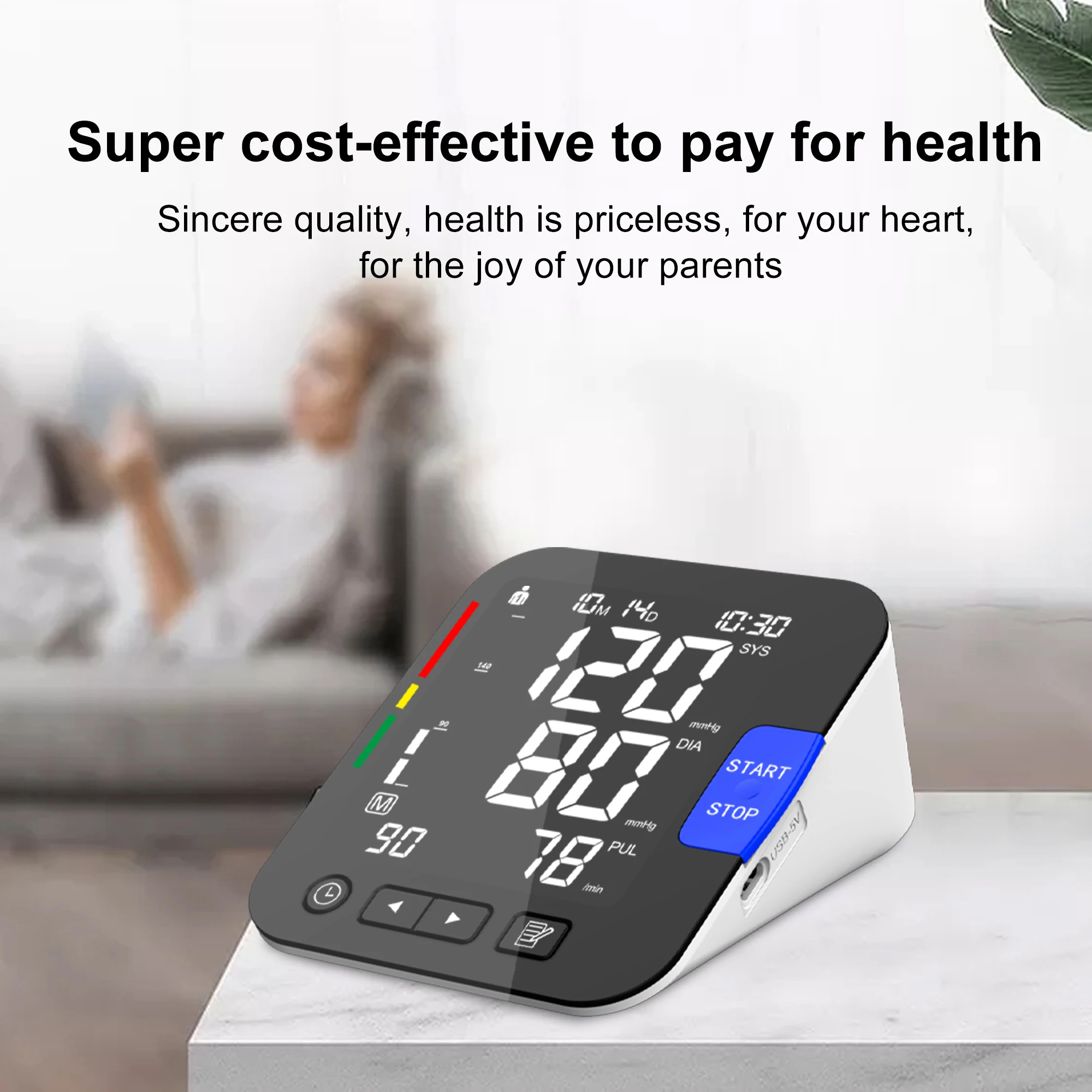 New Nebul Home Use Digital BP Machine Buy best digital blood pressure monitor CE ISO Arm style blood pressure monitor
