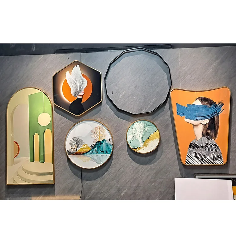 Custom Shape Wood Color Brushed Anodizing Aluminum Thin Edge MP3 Digital Photo Frame Metal Frame Picture Frames Manufacturer