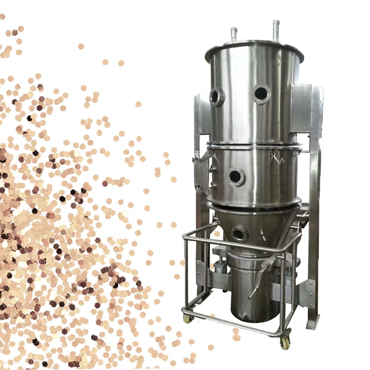 Vibrating Fluidized Bed Versatile High Quality Fluidized Bed Dryer Fluid Granulator