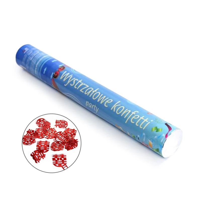 Hidden Paper Tissue Confetti Party Popper for Happy Birthday Confetti Cannon