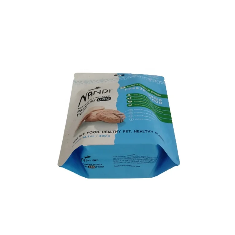 
Low MOQ Stand Up Plastic Ziplock Food Packaging Bags for dried fruit Cookies Candies 