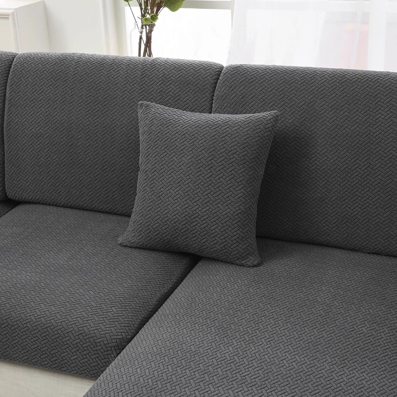 Jacquard Couch Covers Super Stretch Thick Soft Cover Anti Slip Elastic Sofa Slipcover Chair Furniture Protector 1