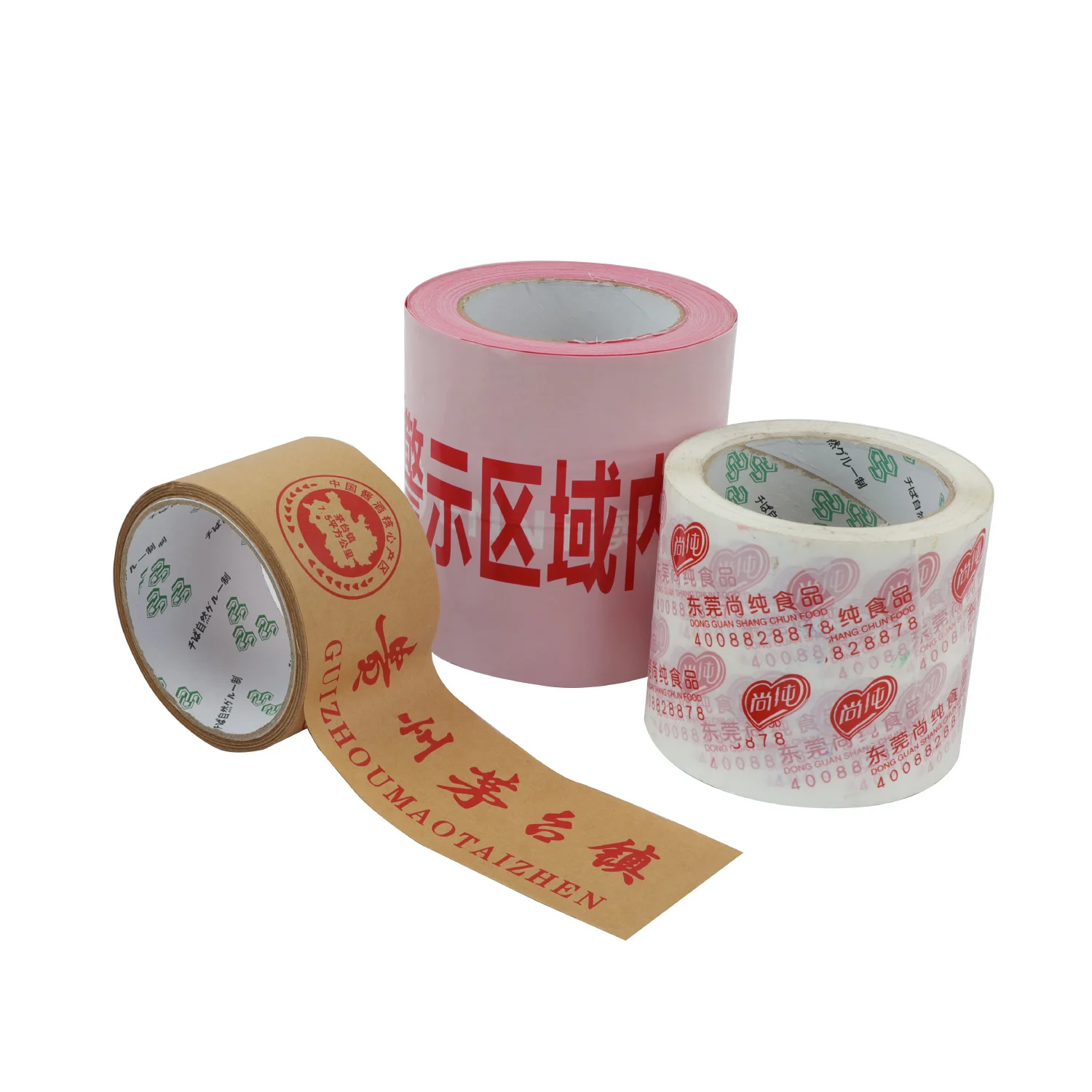 Manufacturer Wholesale Custom Print Logo Logistics Special Express Box Package Transparent PE Seal Large Adhesive Paper Film
