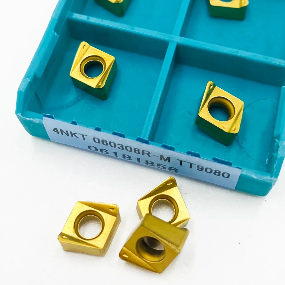 CNC Lathe Insert Cutter 4NKT060308R M TT9080 Carbide Insert Turning Tool CNC 4NKT 060308R Milling Cutting Tools