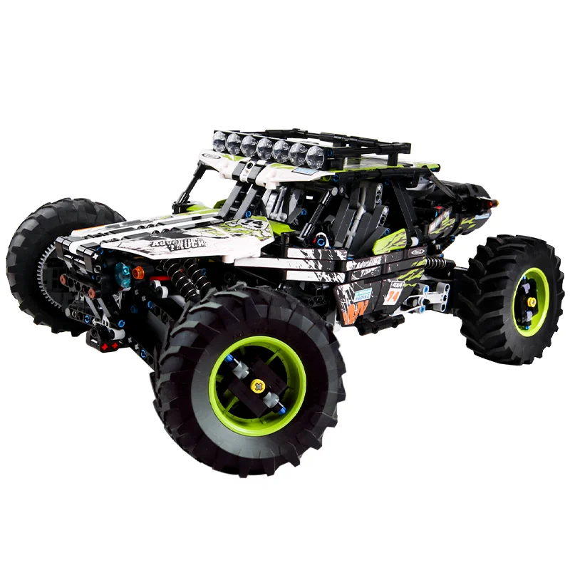 MOULDKING Technic Car 18002 GREEN HOUND BUGGY building blocks  Electronic Toy Model building blocks Toy