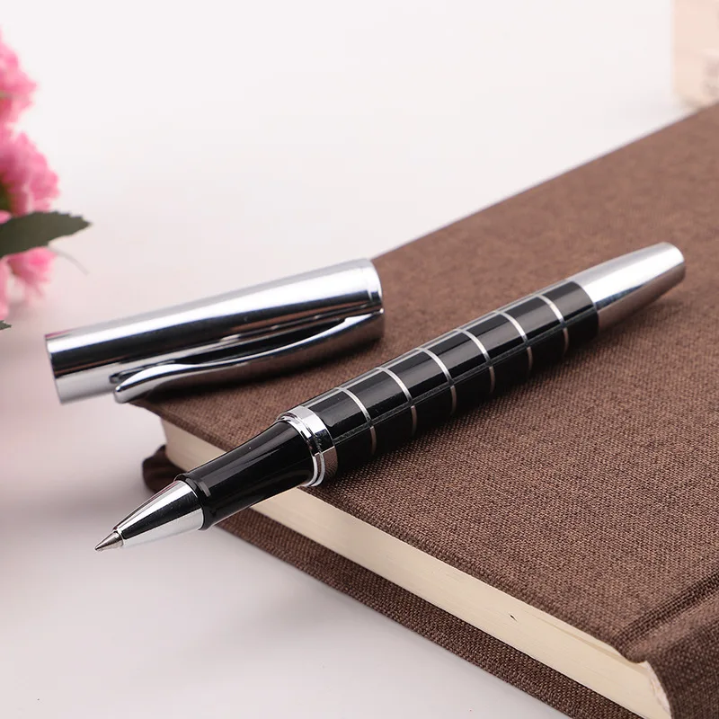 New simple fashion beautiful gel pen lubrication nib comfortable feel metal  Business pen