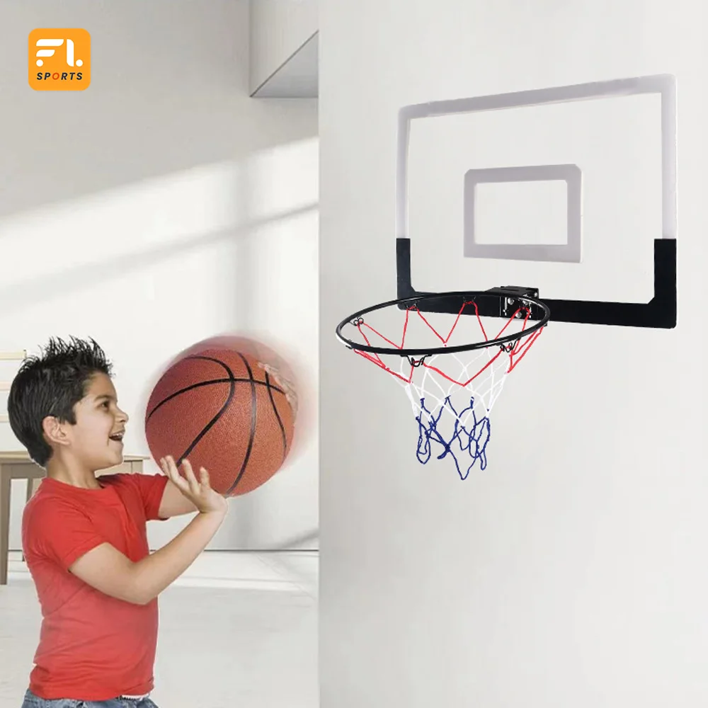 Hot Selling Indoor Basketball Hoop Hanging Standard Basketball Rack Ball For Kids Hoop Outdoor Indoor