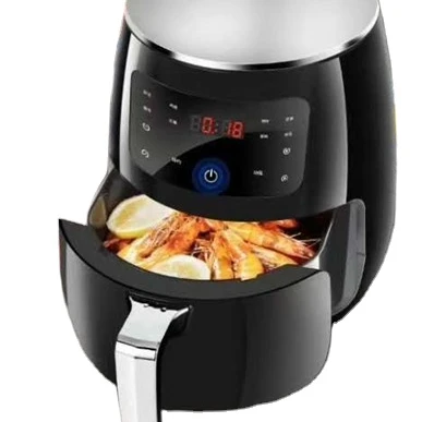 Многофункциональная электрическая безмасляная фритюрница, 1400 Вт, 4,5 л, 220 В
