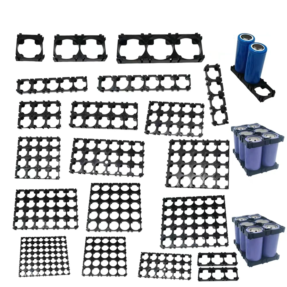 18350 18500 18650 lithium cylinder case 4s li-ion cell 18650 battery holder