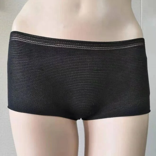 Медицинские дышащие Одноразовые сетчатые трусики и нижнее белье