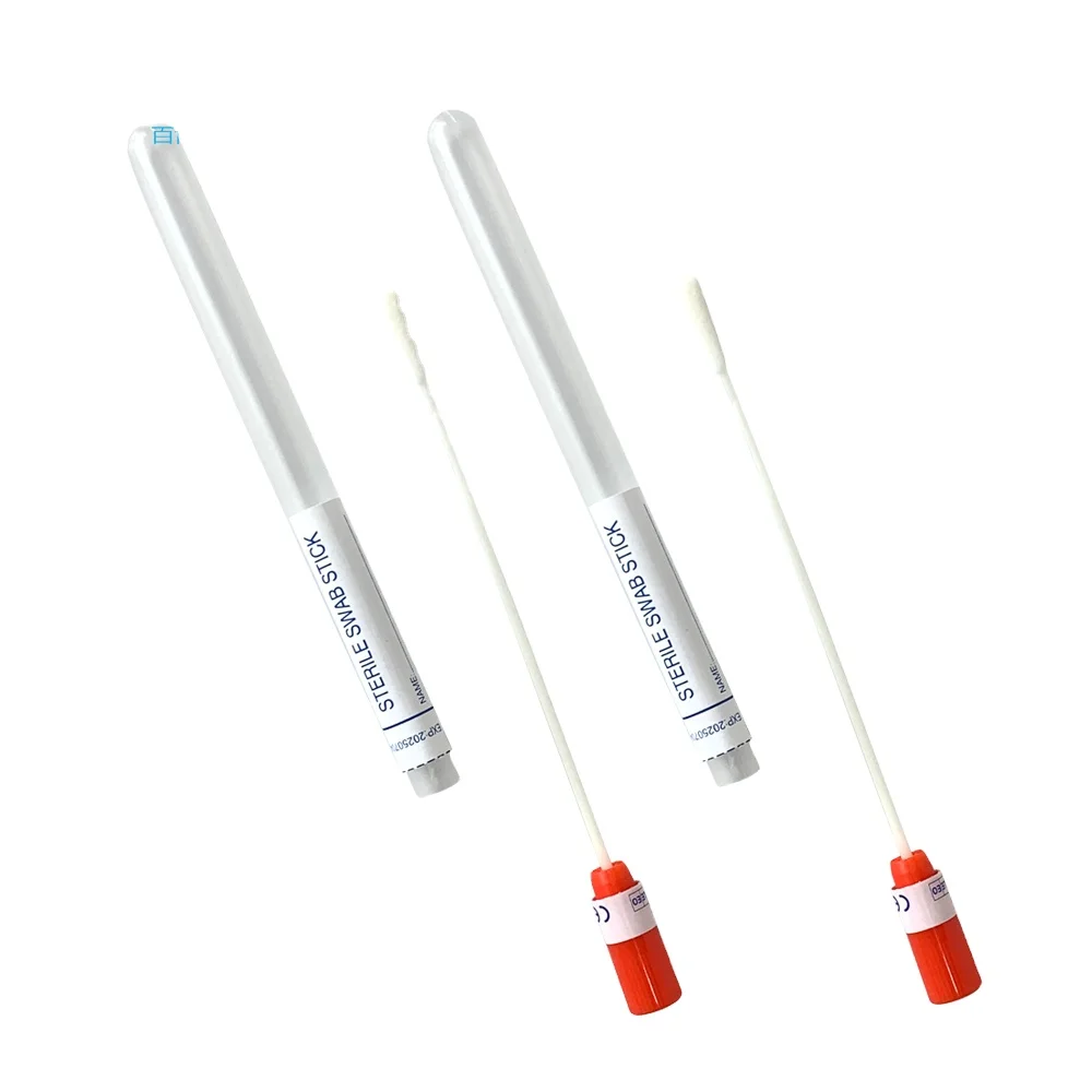 Одобренный CE стерильный пробный тампон для ДНК с трубкой