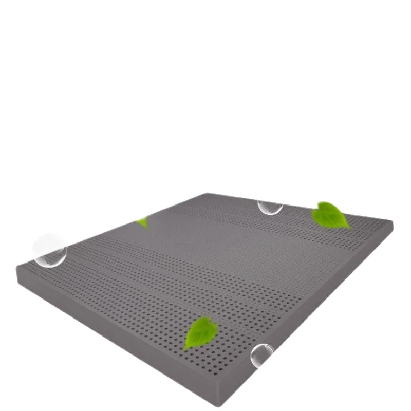 Vacuum Compress  packing  Roll Up packing bamboo Graphene Natural Latex Massage Mattress Topper