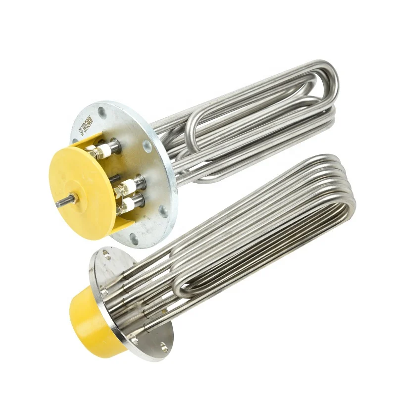 Steam ironing machine steam heater heating tube 140 flange head electric boiler heating element