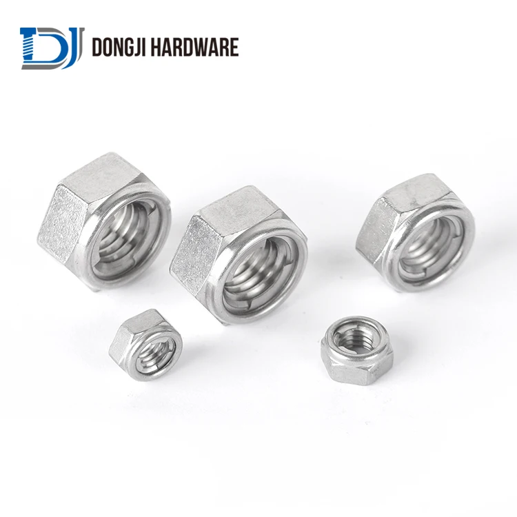 Factory Wholesale Carbon Steel Din980 Nut Lock Nut Bolts And Nuts