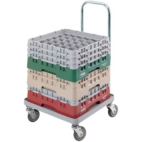 Restaurant kitchen bar equipments plastic compartment dish plate wine glass drying rack