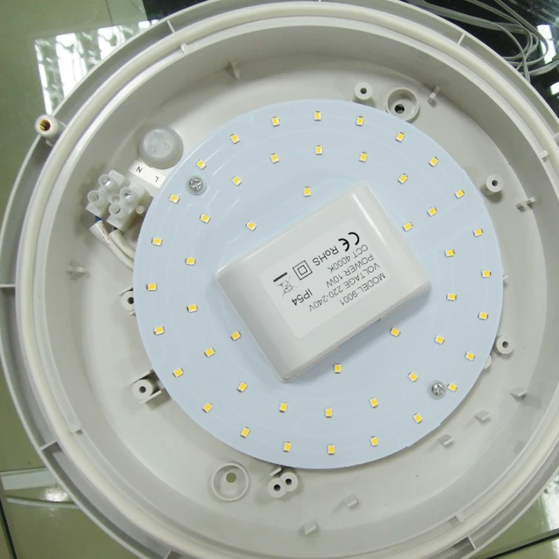 Outdoor IP54 12W round surface mounted led ceiling light