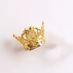 Cheap Wholesale Metal Gold Silver Napkin Rings For Wedding Decoration