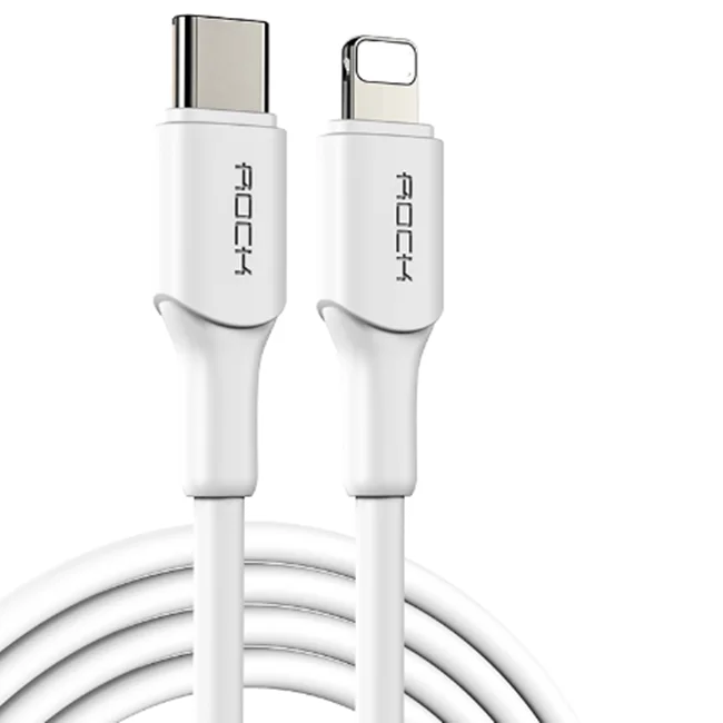 ROCK Z18 20W 1m 2m кабель для быстрой зарядки мобильного телефона Usb C кабель de carga PD Type C кабели для быстрой передачи данных для iPhone 12 Pro Max