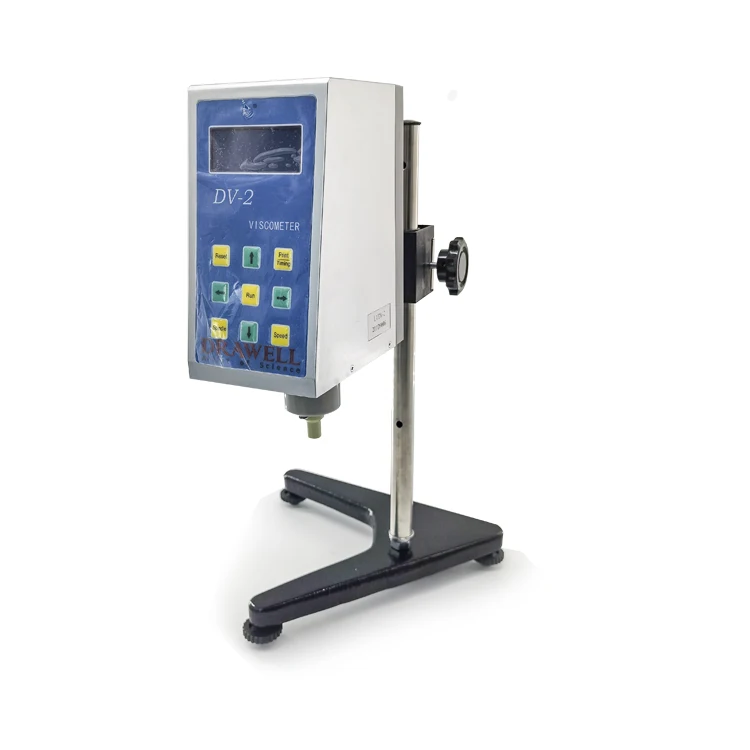 LVDV-2  Spindles L1 L2 L3 L4 Digital Rotating Speed RPM Measuring Range 6 to 6,000,000 Viscometer