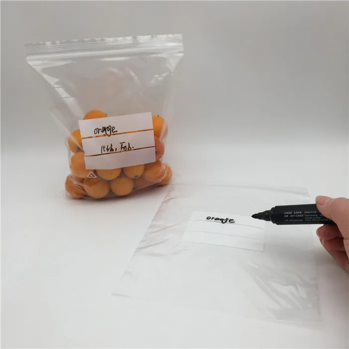 BPA free Clear small size zip lock plastic transparent zipper bag custom logo printed PE bag