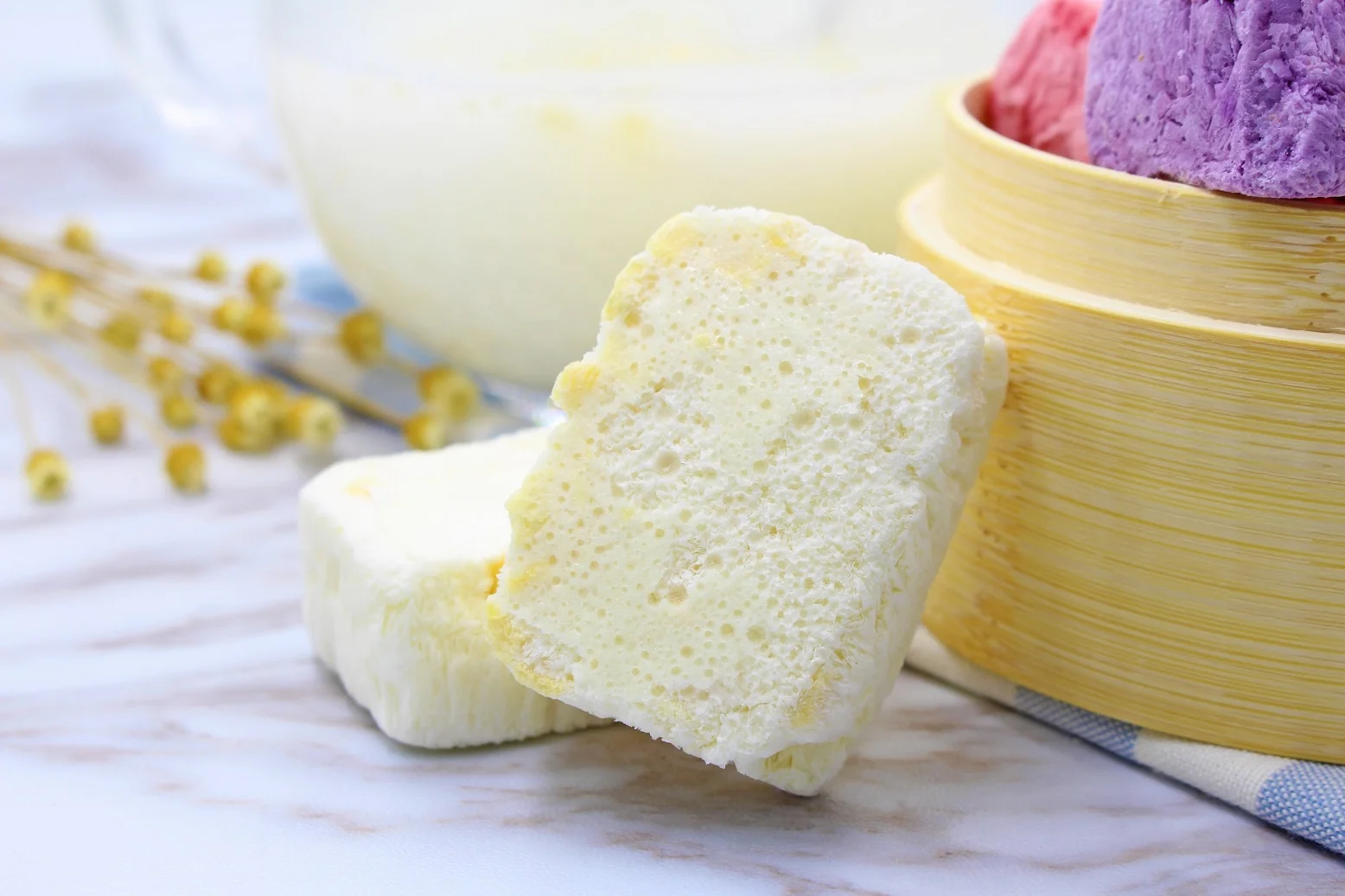 Healthy snacks good quality Freeze Dried yogurt cube