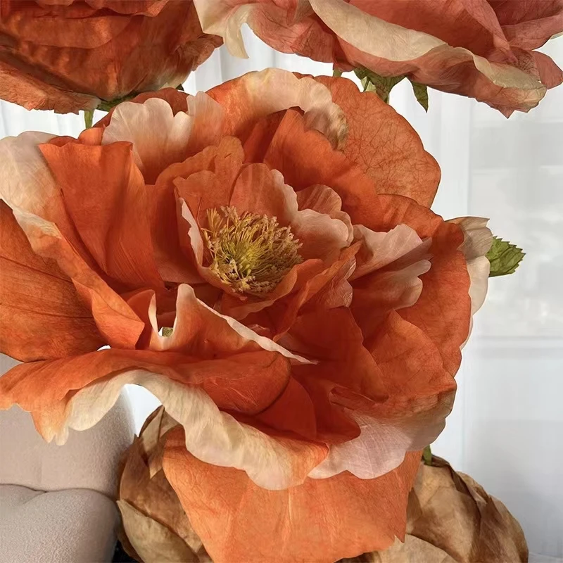 Горячая Распродажа автоматическое открытие и закрытие искусственных цветов свадебные декоративные движущиеся розы искусственные растения для улицы