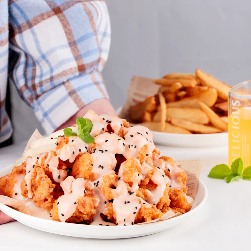 Fruit Flavor 4.5Kg/4 Barrel/ Carton Restaurant/Home Usage White Cheese Sauce Durian flavor Cheese sauce