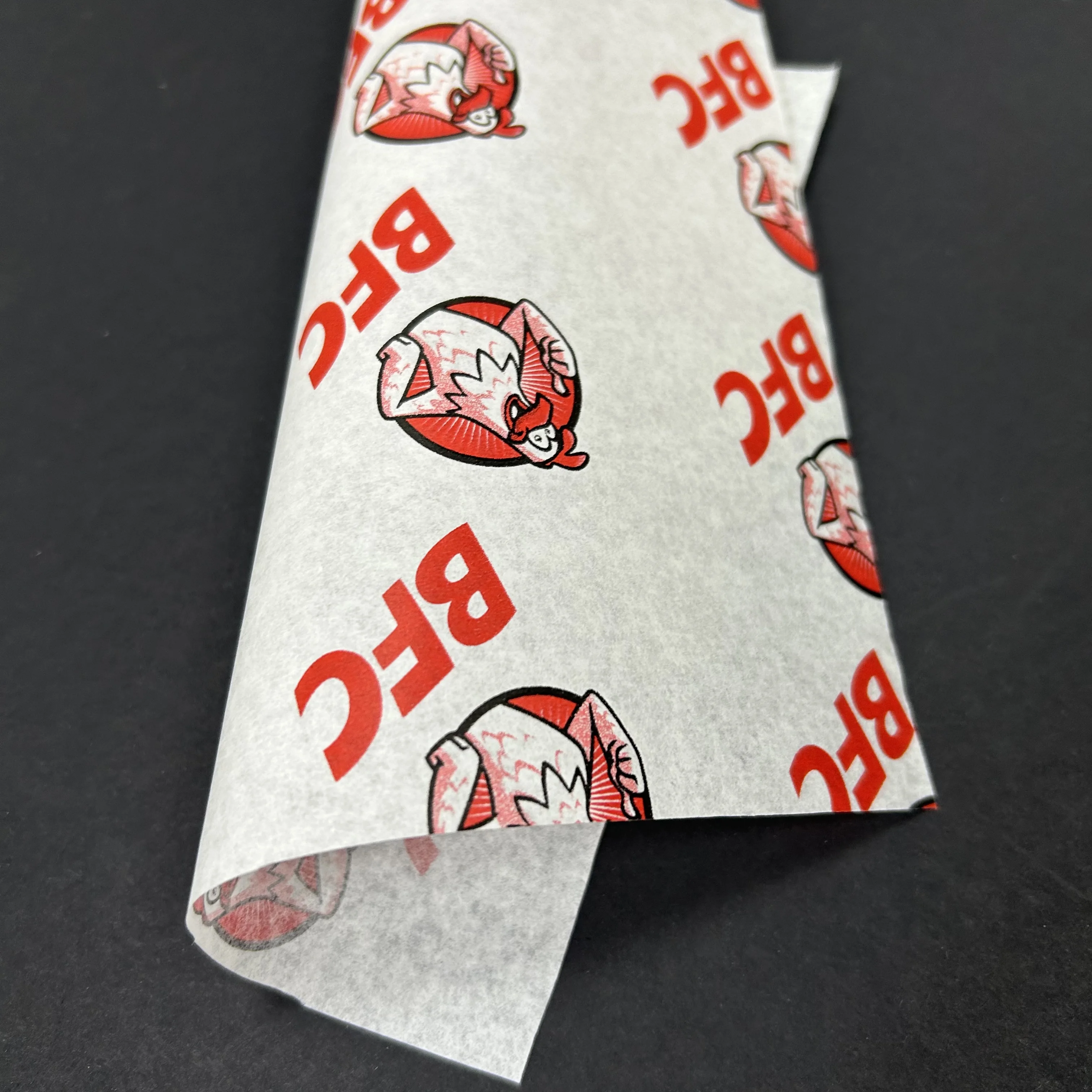 Printed greaseproof paper,high quality food grade greaseproof paper raw material burger wax paper sheets in sheets