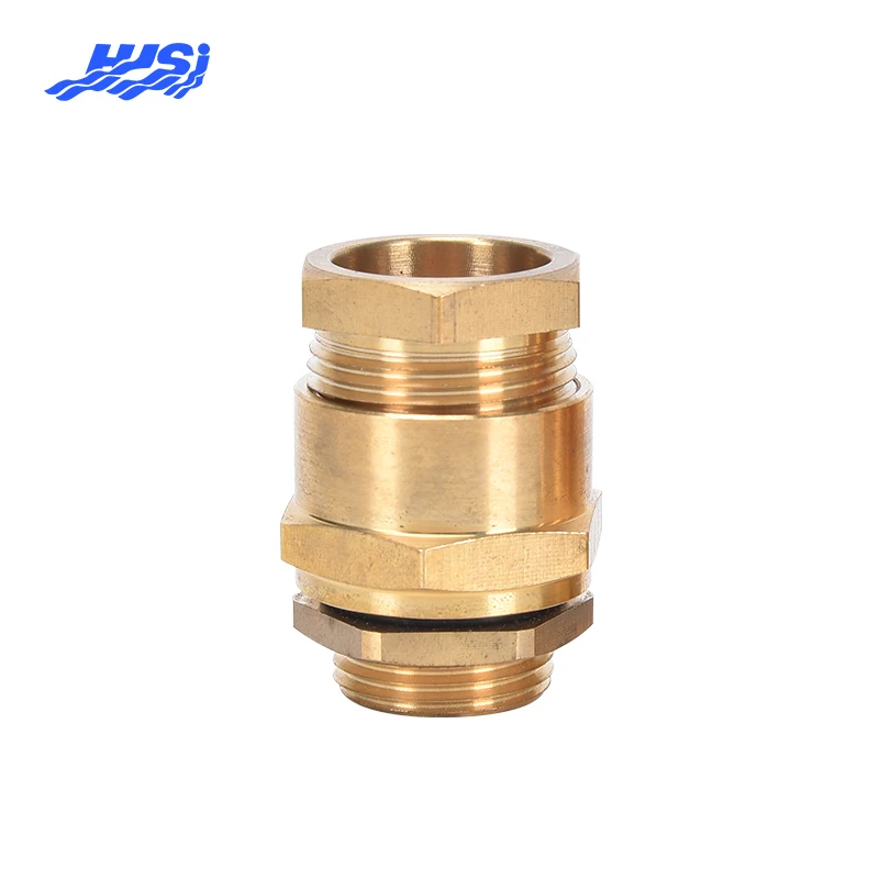 Weatherproof A2 32 Brass Cable Gland Kits 22MM Unarmoured with Lock Nut (Cable Diameter : 20MM TO 26.5MM)