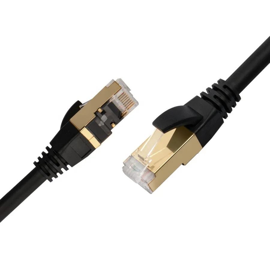 Patch Cord Cat6A UTP 24AWG Cable Pure Full Copper Ethernet Network Cable Patch Cabl Cat For Communication