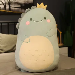 Big cute animal Plush throw pillow Cushions Squabby Cartoon animal Plush toys Stuffed Pig dinosaur bear penguin toys for kids