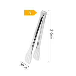 Хит продаж, щипцы из нержавеющей стали для барбекю/стейка/лапши/хлеба, Металлические Пищевые Щипцы, производство