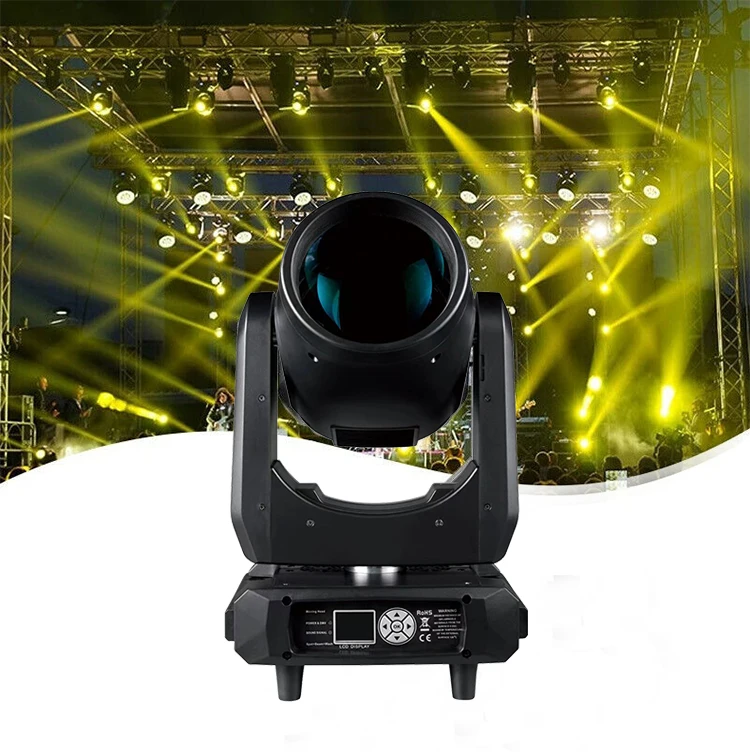 Flystar Lyre Beam  380 Shaking Light 12R 380W  Dj Equipment Moving Head Stage Light