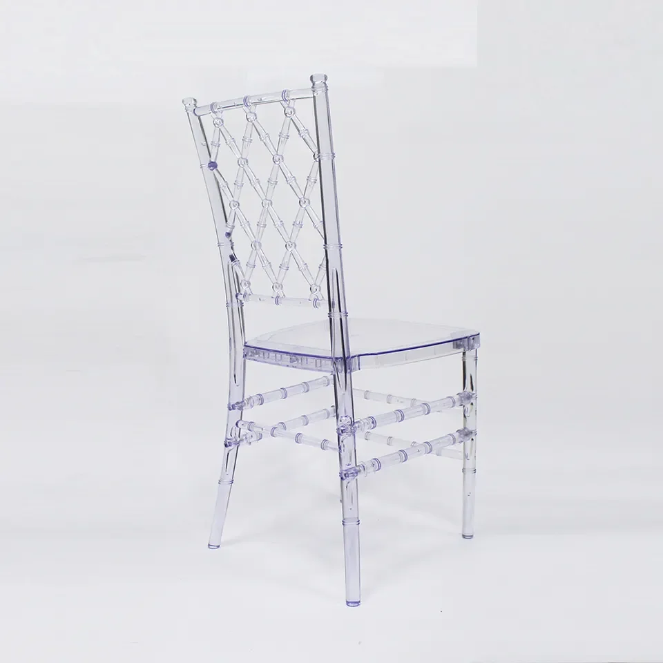 Wholesale China Acrylic Grid Chair Modern bar Banquet and Event Chairs for Outdoor Use Tiffany Style on Sale