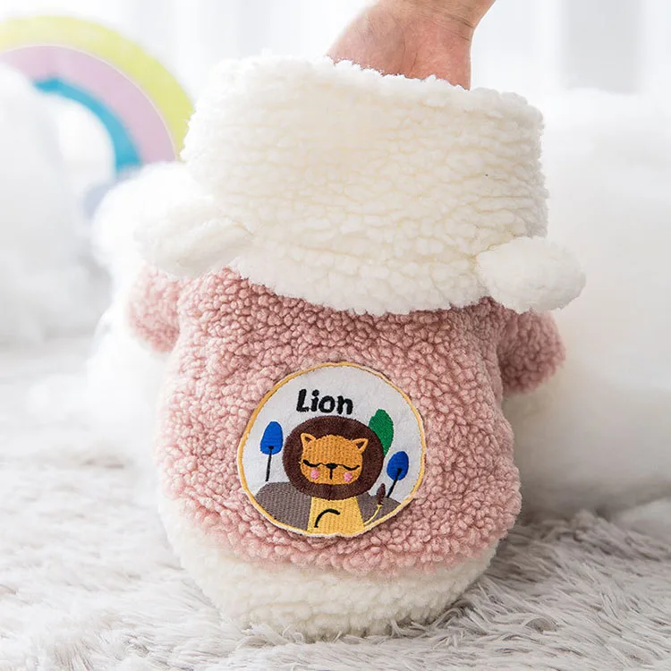 Wholesale China Luxury Autumn And Winter Cute Warm Cotton Pet Dogs Accessories and Clothing