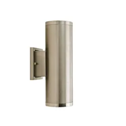 Modern Design E26 Cylinder Aluminum Led Wall Sconce Up Down Light