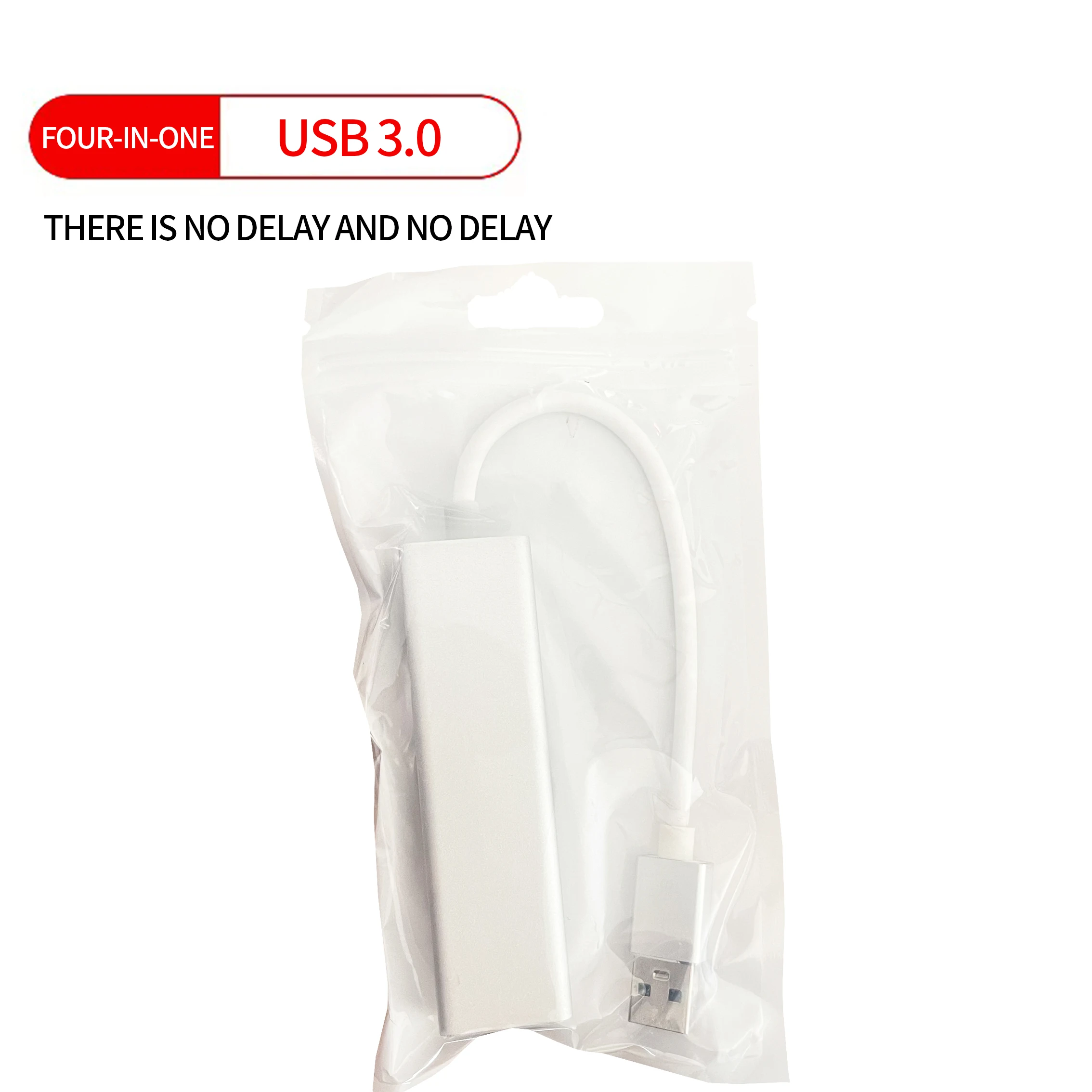 4 in 1 USB 2.0 3.0 Type C to RJ45 Hub Ethernet Adapter Lan RJ 45 Network Card for Desktop Laptop Notebook and more devices