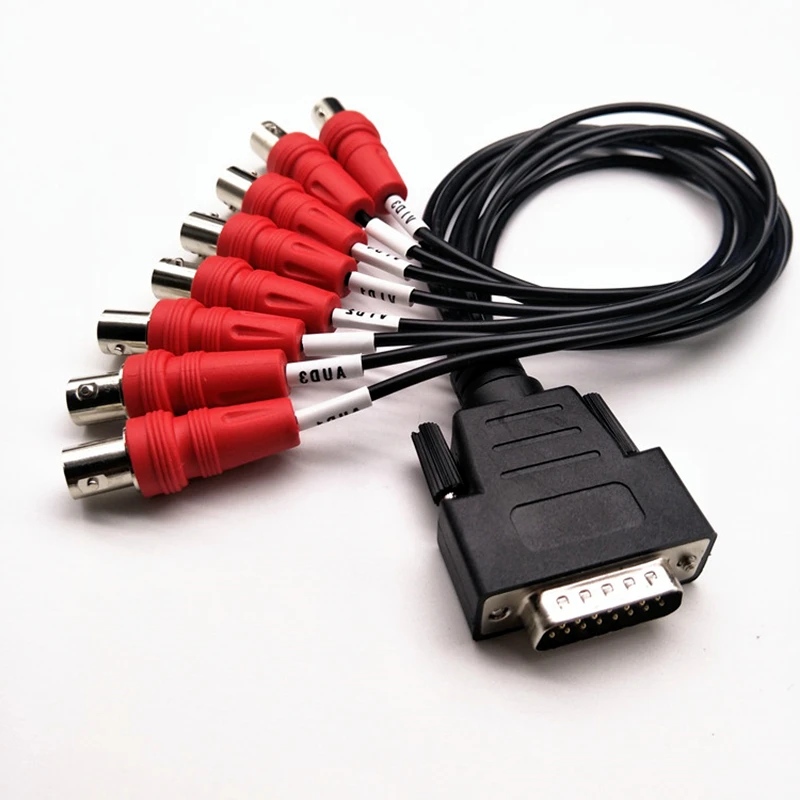 Source factory RS232 DB 15 male to BNC female  8 in 1 Data acquisition cable
