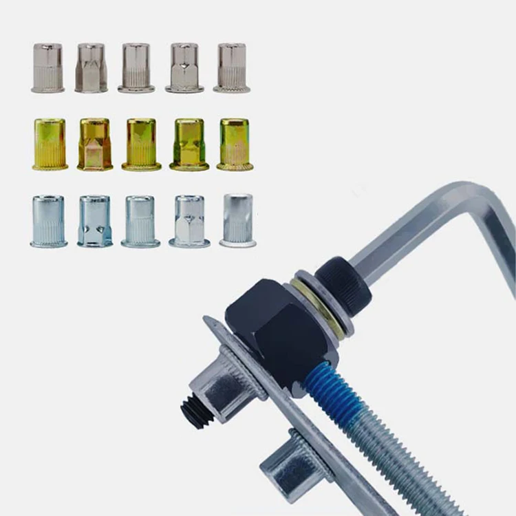 Simple Rivet Head Accessory Nuts M3 M4 M5 M6 M8 Rivet Nut Tools Used for automobiles
