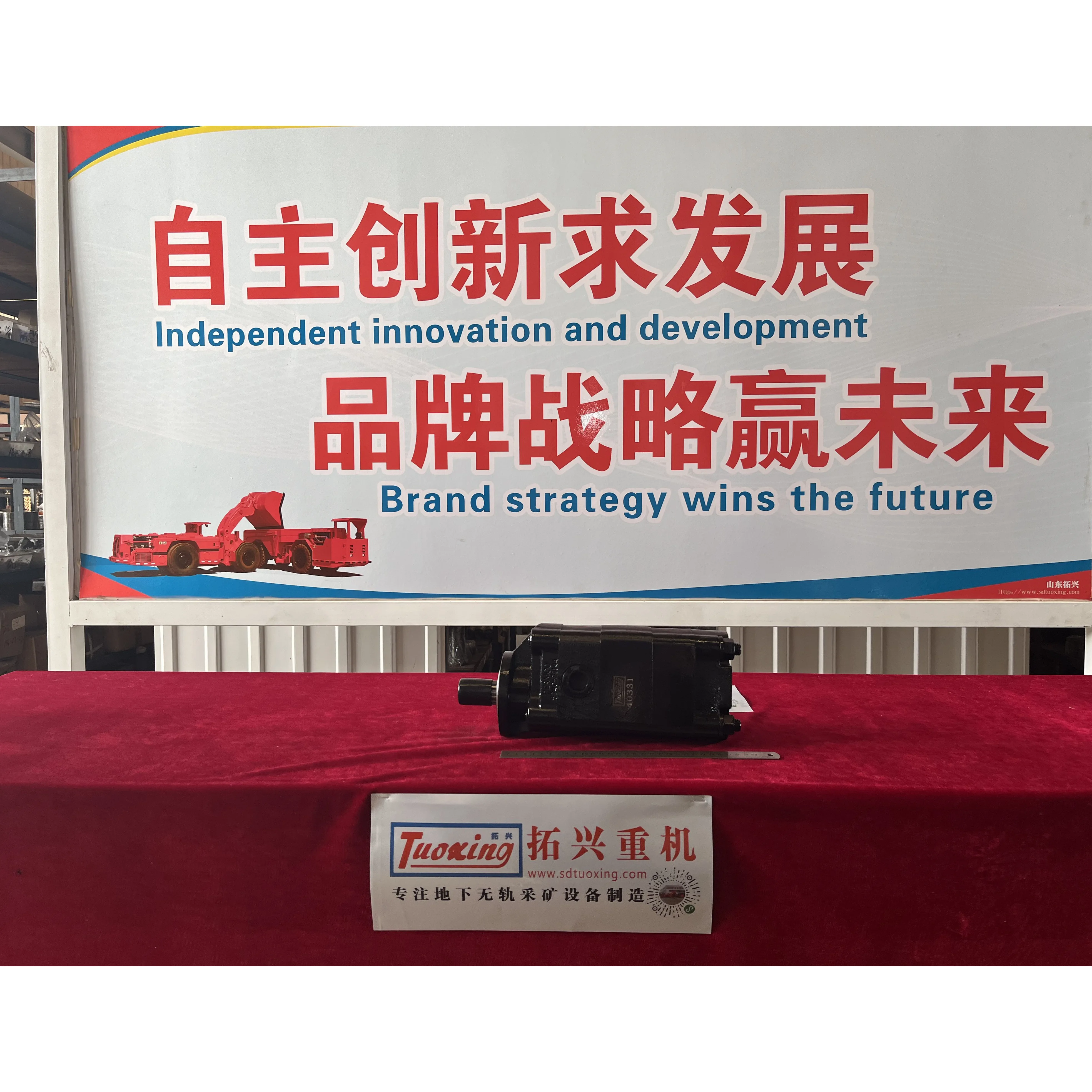 components for underground loader 2 CBM scooptram spare parts tandem pump group customization