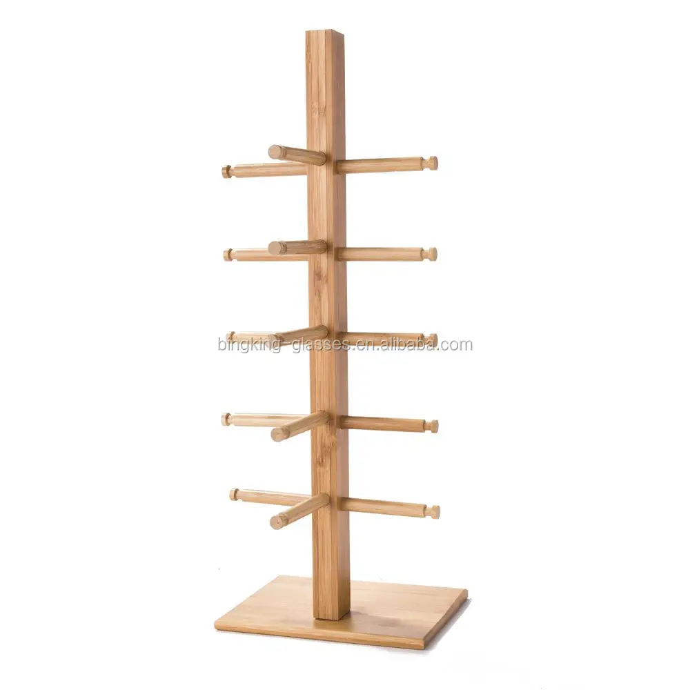Modern Colorful Sunglasses 2022 custom bamboo Display Racks Display