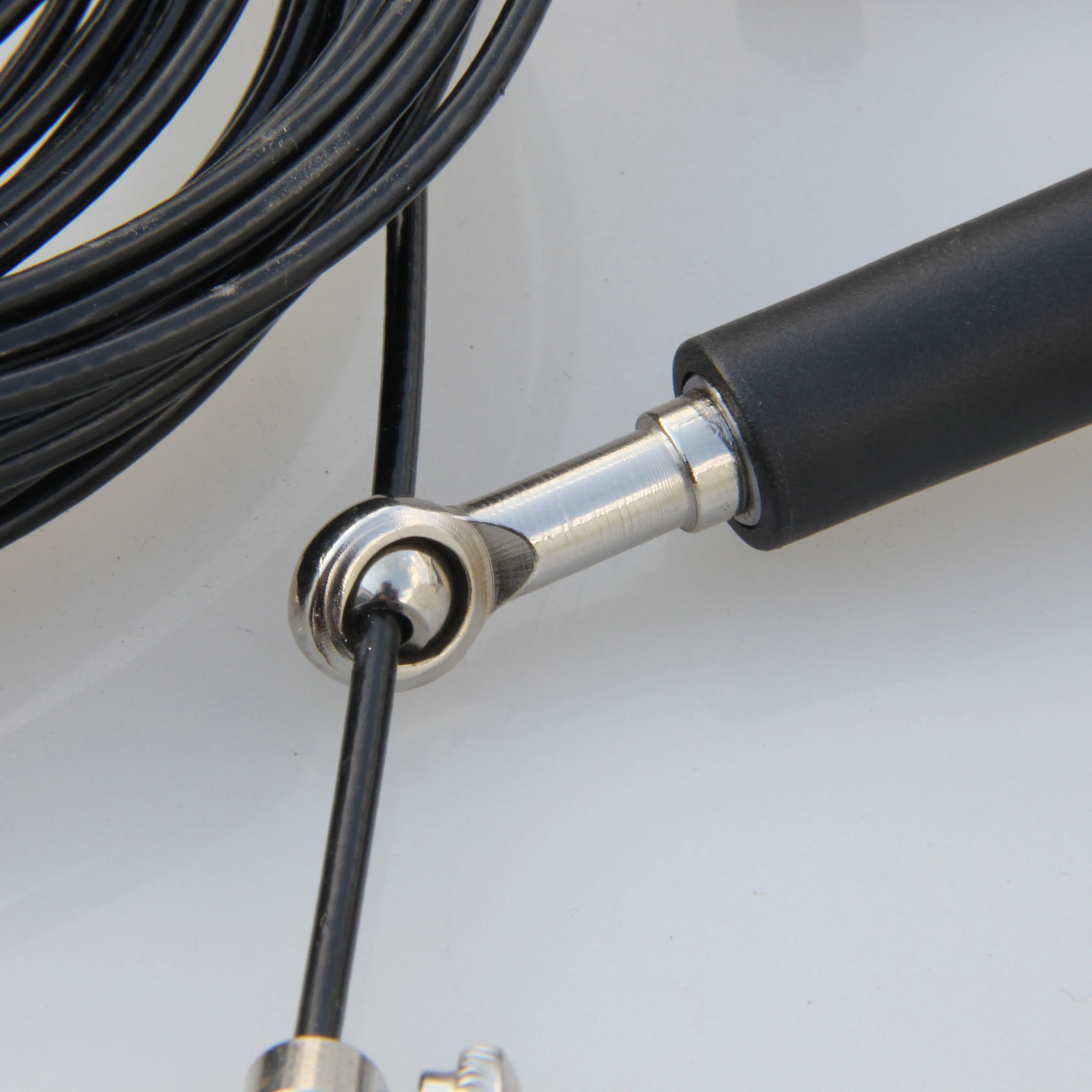 Supplier Wholesale Training Fitness Accessories Jump Rope Aluminum Handle Steel Wire High Speed Jump Rope